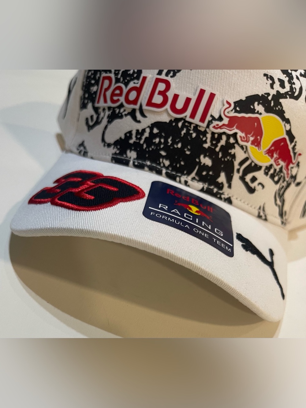 White RedBull Racing Hat - Picture 3 of 9